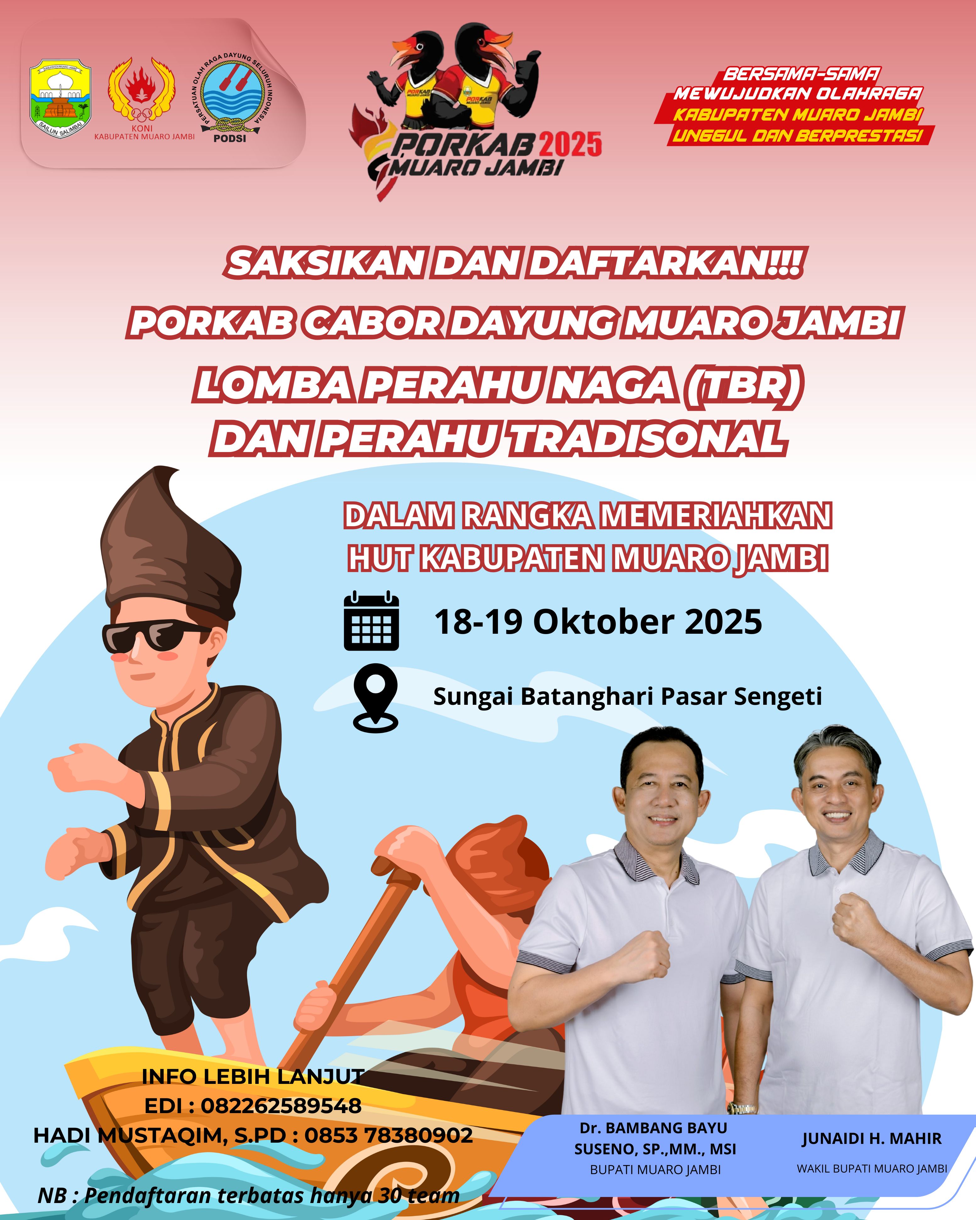 PODSI Muaro Jambi Akan Gelar Porkab Piala Bupati Muaro Jambi